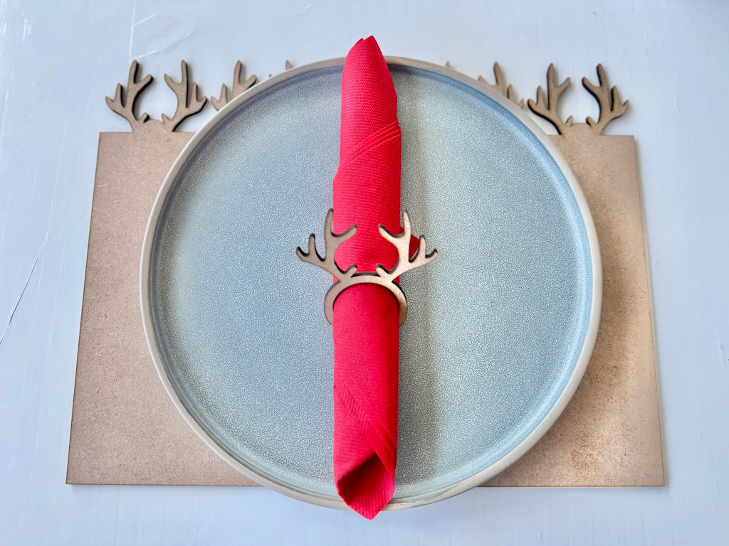 Designer Placemat | Reindeer (#XPL-008)