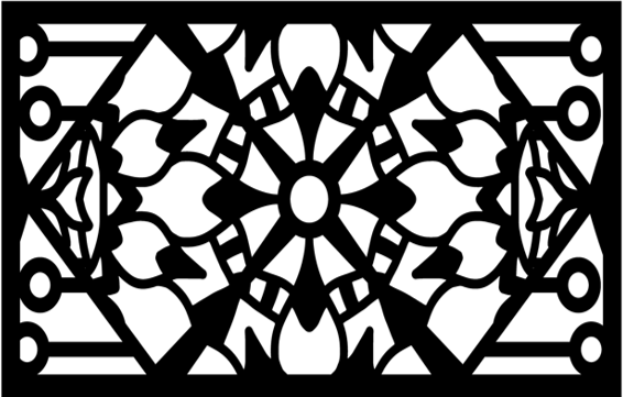 Designer Placemat | Window (#Rec-007)