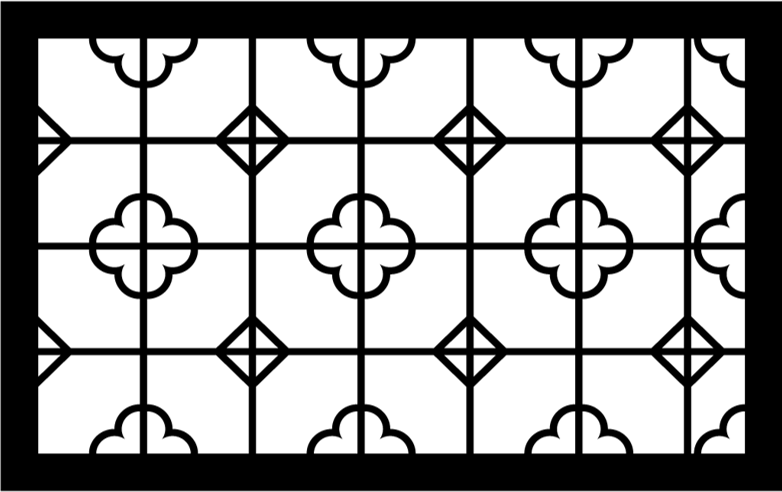 Designer Placemat | Tiles (#Rec-014)