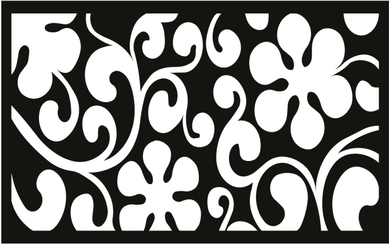 Designer Placemat | Flowers (#Rec-024)