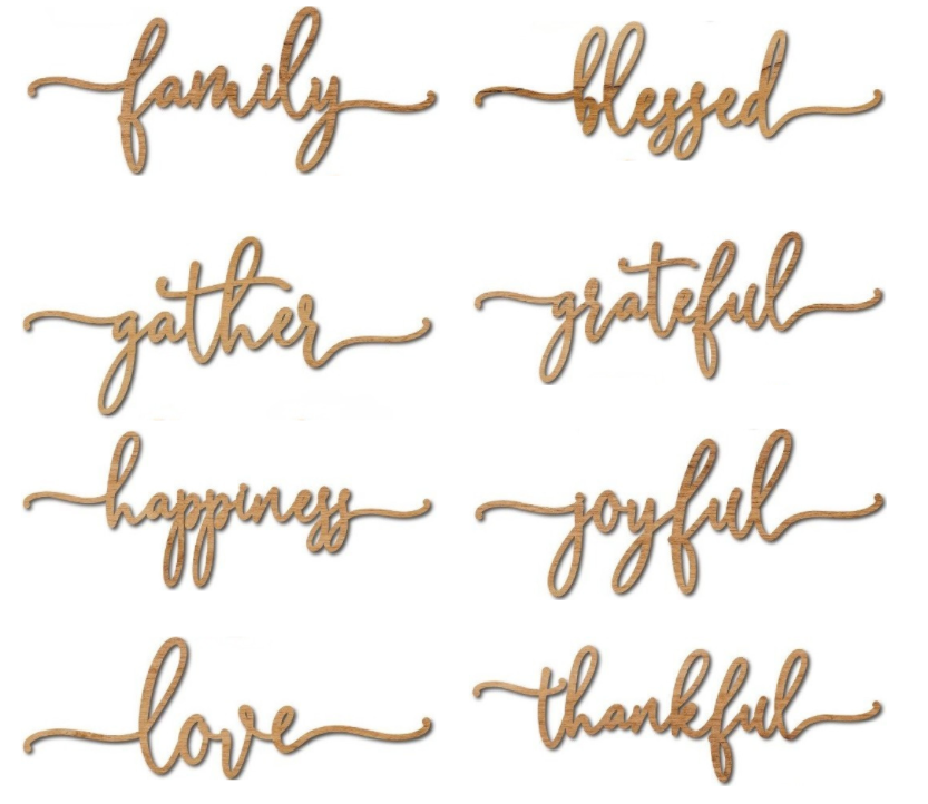 Christmas | Plate Words (#XPW-004)