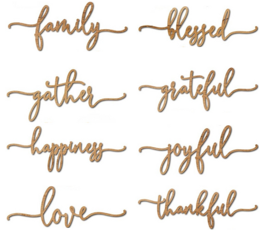 Christmas | Plate Words (#XPW-004)