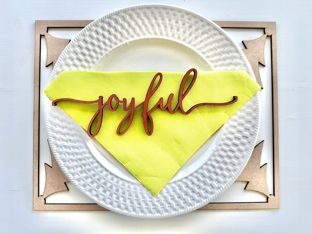 Christmas | Plate Words (#XPW-004)