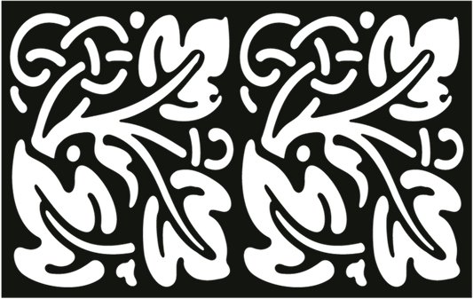 Designer Placemat | Leaves (#Rec-008)