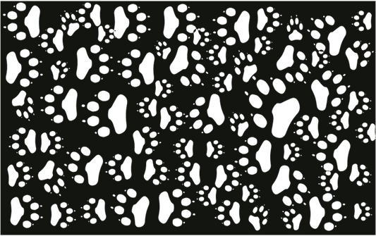 Designer Placemat | Paws (#Rec-010)