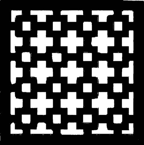 Designer Coaster | Cross (#Sqr-005)