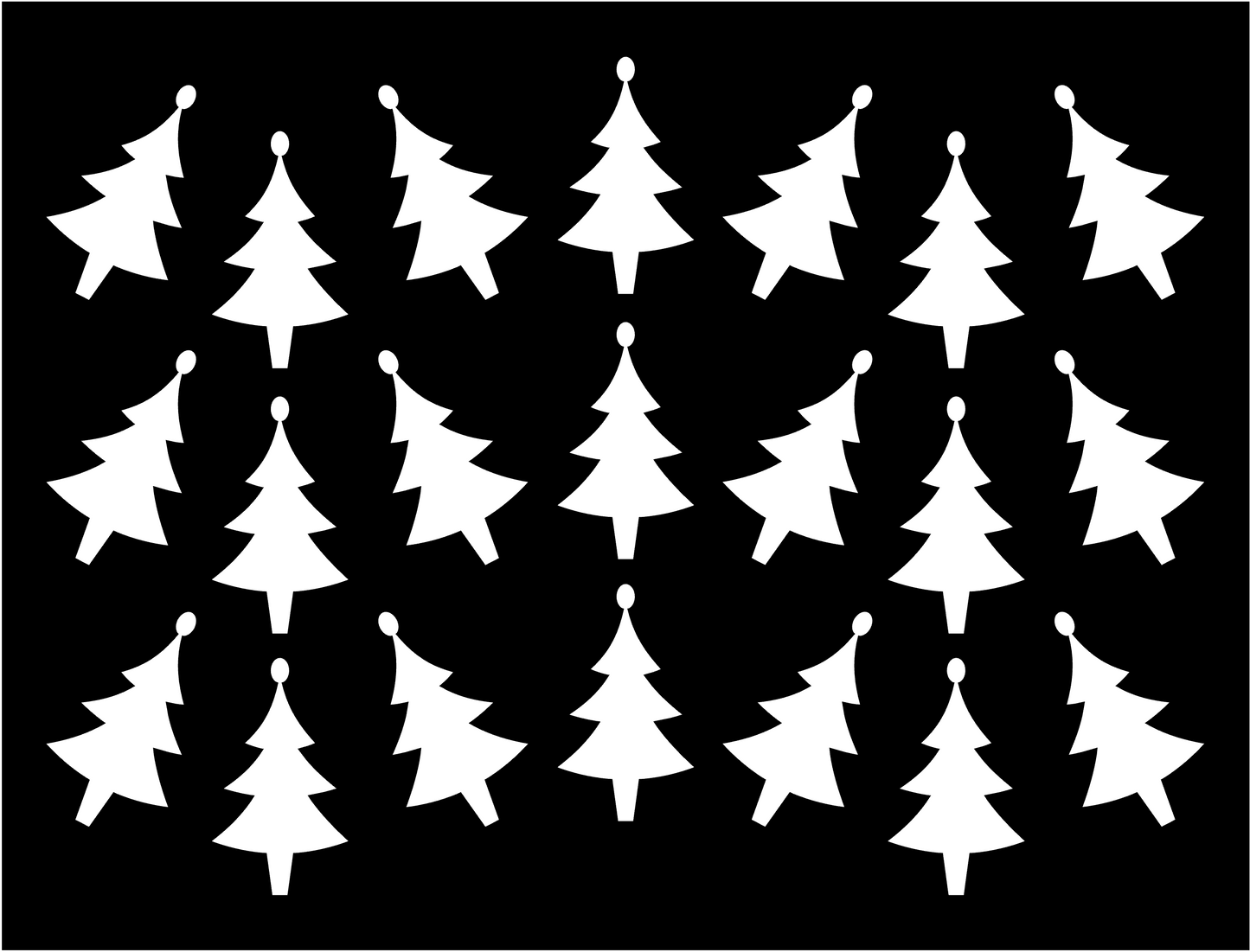 Designer Placemat | Trees (#XPL-002)