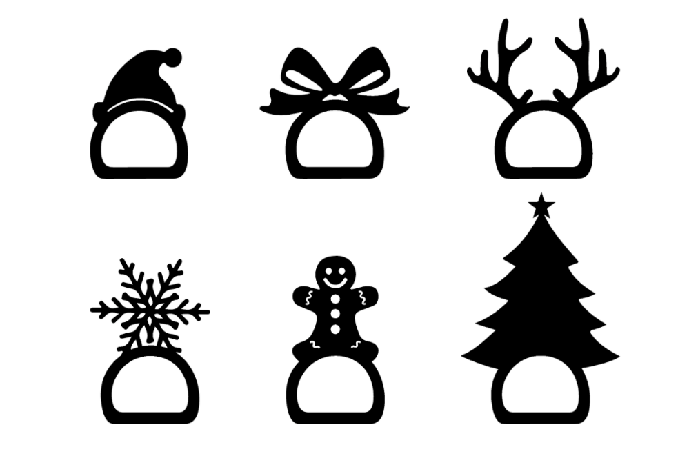 Christmas | Serviette Rings (#XSR-003)